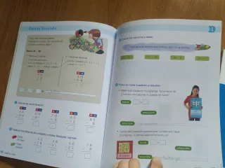 LIBRO DE MATEMÁTICAS 2⁰ PRIMARIA TRES TRIMESTRES