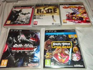 Lote 5 Juegos PS3