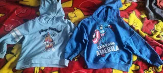 Lote 6 sudaderas infantiles