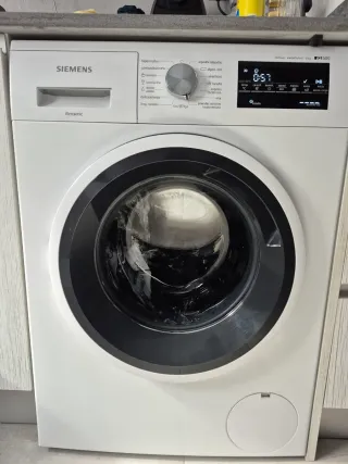 Lavadora Siemens Blanca 8kg