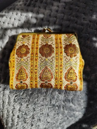 Cartera vintage N.Y. auténtica.