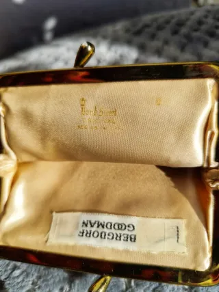 Cartera vintage N.Y. auténtica.