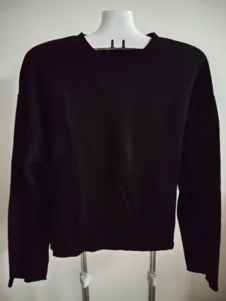 Jersey de punto negro