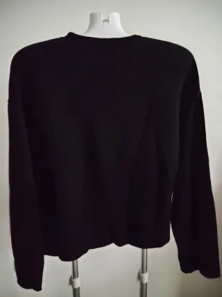 Jersey de punto negro