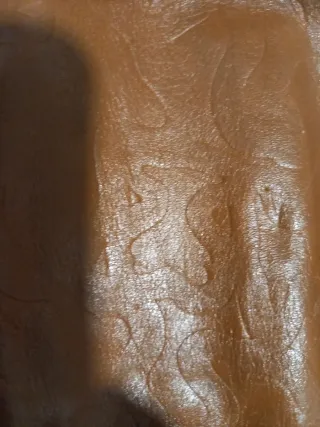 Bolso grande de hombro o mano en cuero marrón