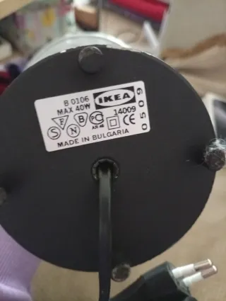 Lámpara de mesa IKEA Ängland