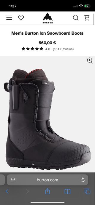 Botas burton ION, 43 tope gama