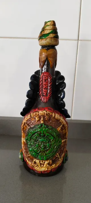 Artesanía Mexicana: Botella Decorada