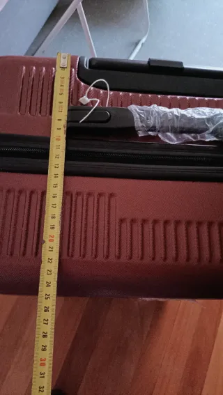 Maleta Itaca granate Nueva