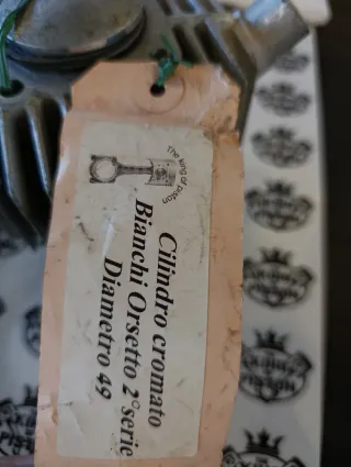 Cilindro e pistone Bianchi Orsetto
