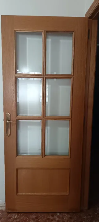 Puertas de roble macizo