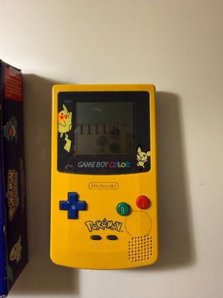 Game Boy Color Edición Pokémon Caja Original