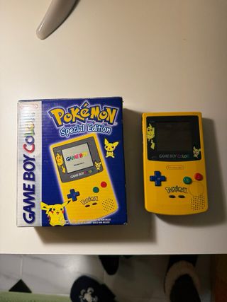 Game Boy Color Edición Pokémon Caja Original