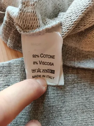 Giacca leggera grigio perla con borchie Tg XS