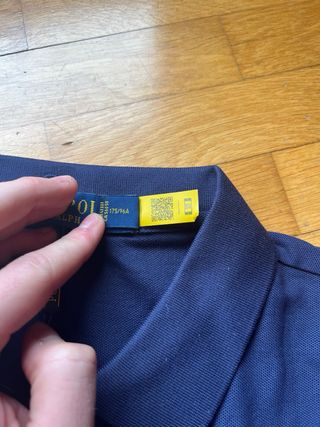 Polo Ralph Lauren Manga Larga Azul Marino Talla M