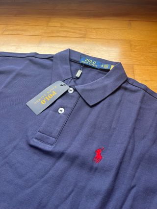 Polo Ralph Lauren Manga Larga Azul Marino Talla M