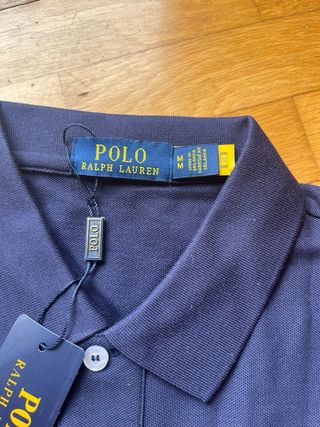 Polo Ralph Lauren Manga Larga Azul Marino Talla M
