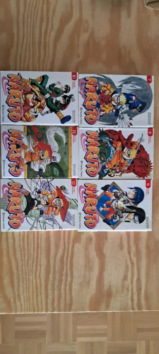 Naruto nº 01 a 12