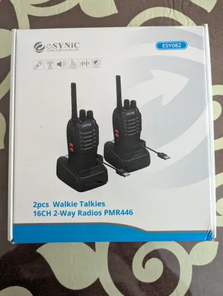 eSynic Walkie Talkies Larga Distancia (2uds)