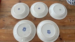 Lote 5 Platos La Cartuja de Sevilla Vistas