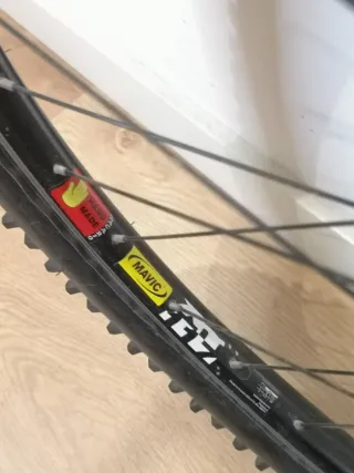 Rueda trasera de bicicleta 26"