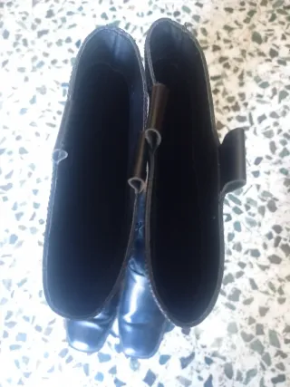 Botas altas Stradivarius negras talla 38