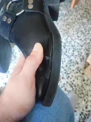 Botas altas Stradivarius negras talla 38