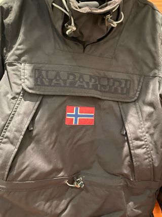 Chaqueta Napapijri Anorak Negra Talla S