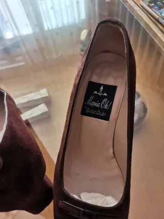 Zapatos de tacón Maria Oh! marrones