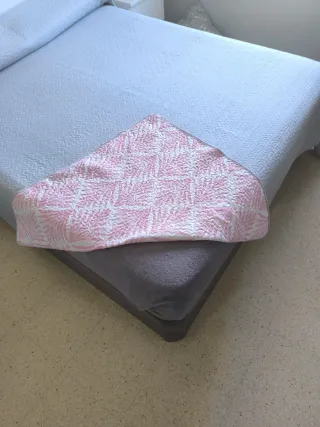 Colcha reversible Cama 150x190. Verano