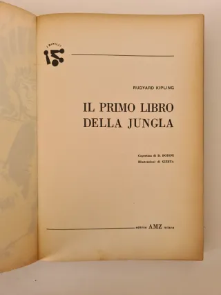 Il Libro della Jungla - prima edizione 1960