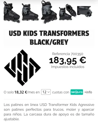 USD 37 A 40 AGRESIVO EXTENSIBLES