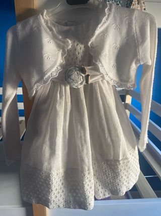 Vestido Fiesta Mayoral Blanco