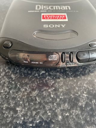 Discman Sony D-141 Reproductor CD Portátil