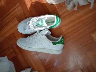 Zapatillas Adidas Stan Smith Blancas y Verdes