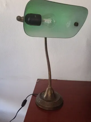 Flexo Metálico Verde y Dorado