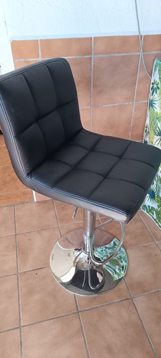 Taburete de cocina con respaldo