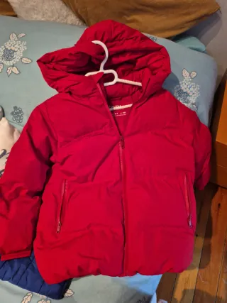 Chaleco acolchado niño amarillo,  el lote por 20 €