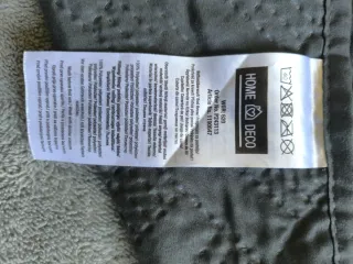 Colcha de verano gris para cama matrimonio