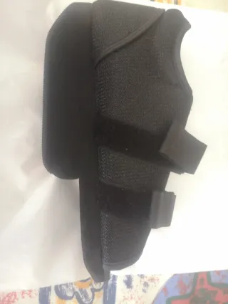 Zapato post-quirúrgico negro