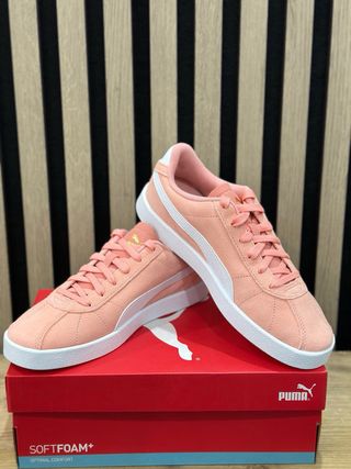 Zapatillas Puma Rosa y Blanco
