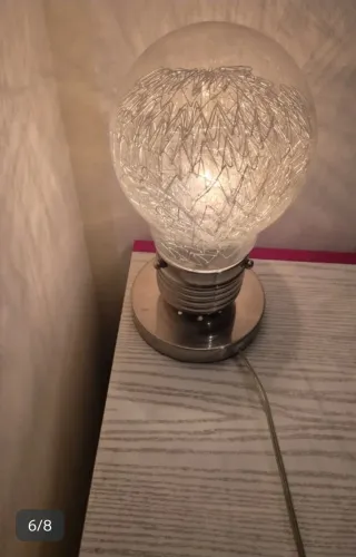 Lampadario sospensione + lampada comodino