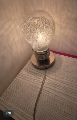 Lampadario sospensione + lampada comodino