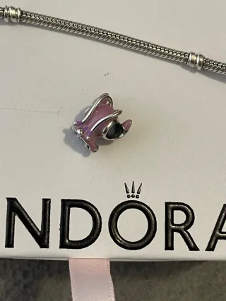 Charm  Ángel Lilo y Stitch Plata S925