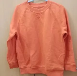 Sudadera infantil naranja
