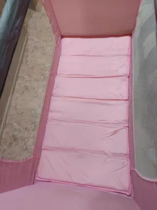 Cuna de viaje + colchón