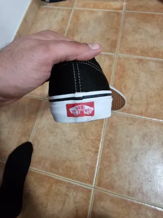 Vans Clásicas Negras Talla 45