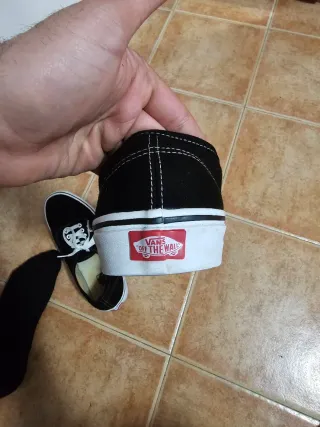 Vans Clásicas Negras Talla 45
