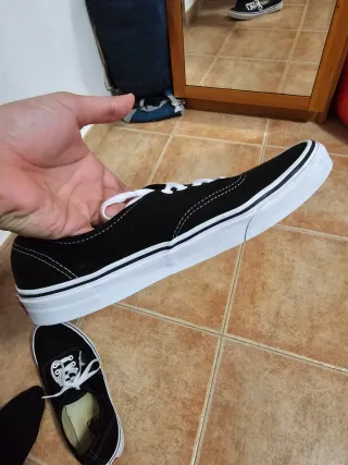 Vans Clásicas Negras Talla 45