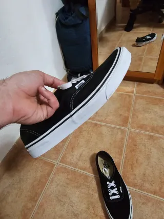 Vans Clásicas Negras Talla 45